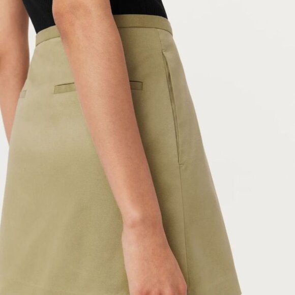 Frank and Oak Wrap Mini Skirt - Picture 3 of 4